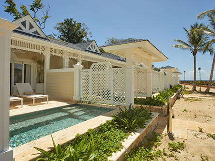 Beachfront Villa Exterior